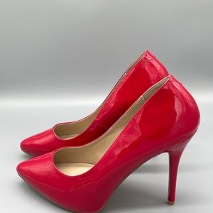 Drag Queen/Crossdresser Red High Heel Pumps - 14